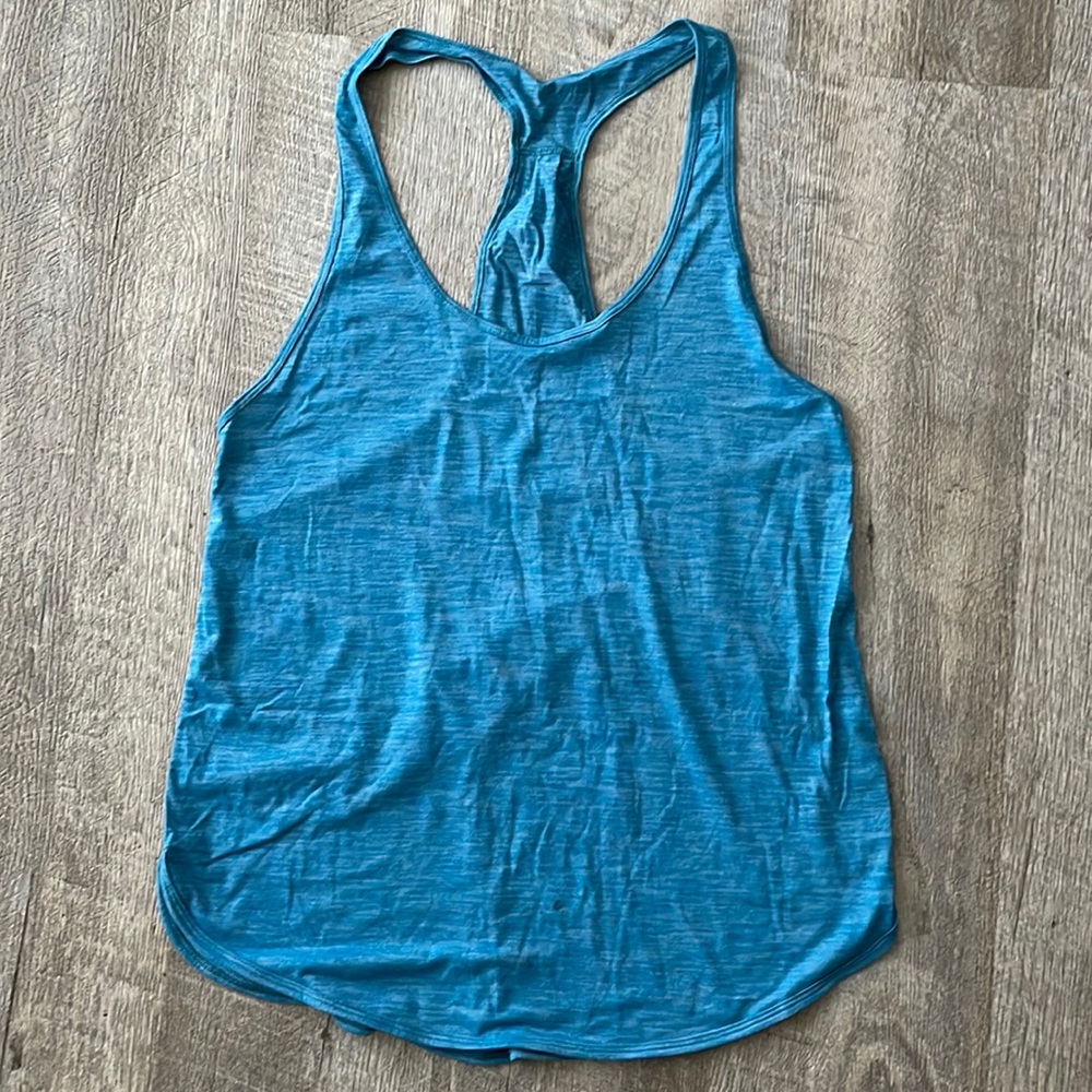 Lululemon blue tank top